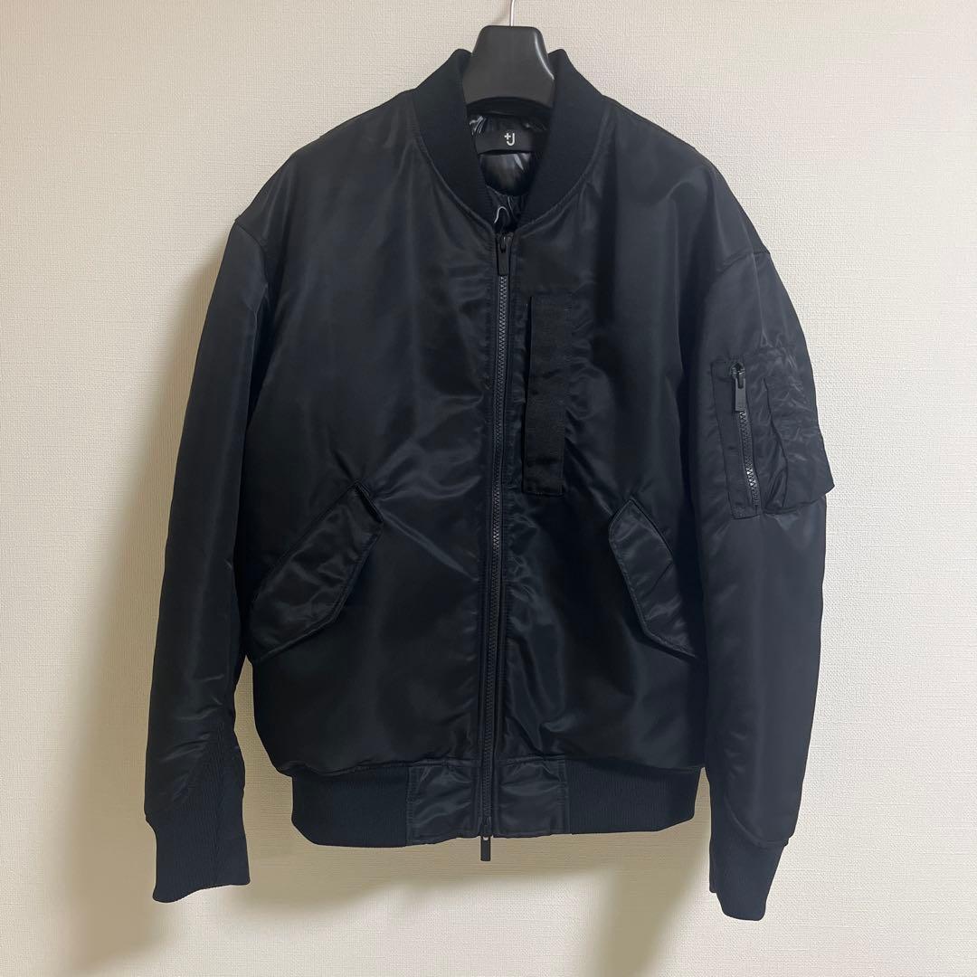 ユニクロ+J MA-1 ハイブリッドダウン　オーバーサイズMA-1