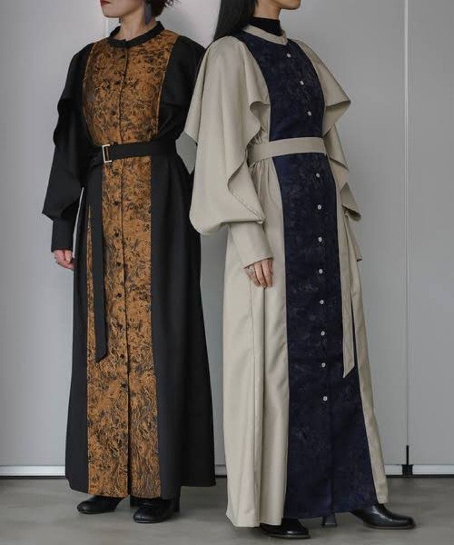 ゆ*☆様 ezick ジャガードシャツワンピース