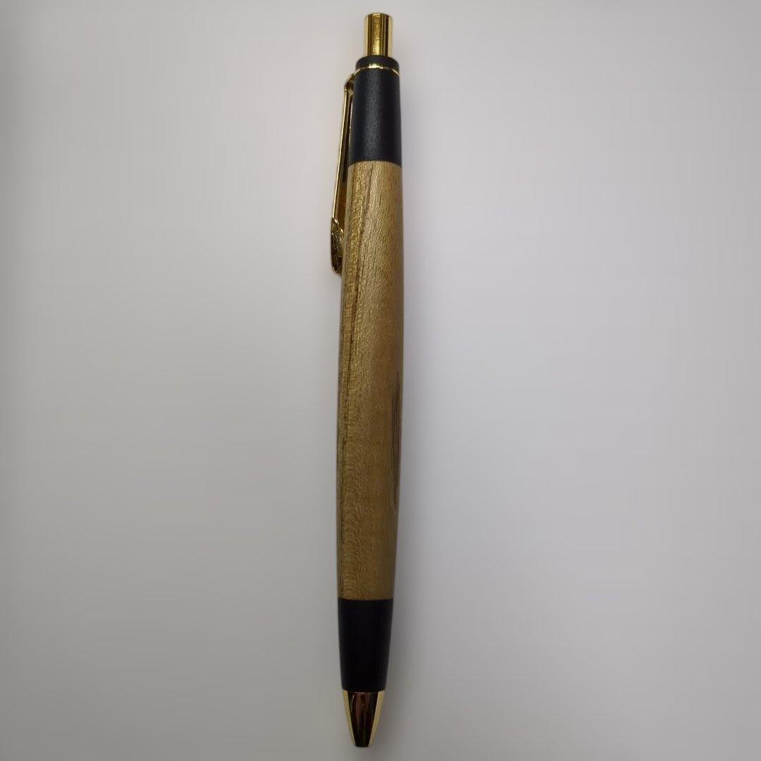 【美品】ボナンペン　槐　真鍮金具　シャープペン 0.5mm　箱付き