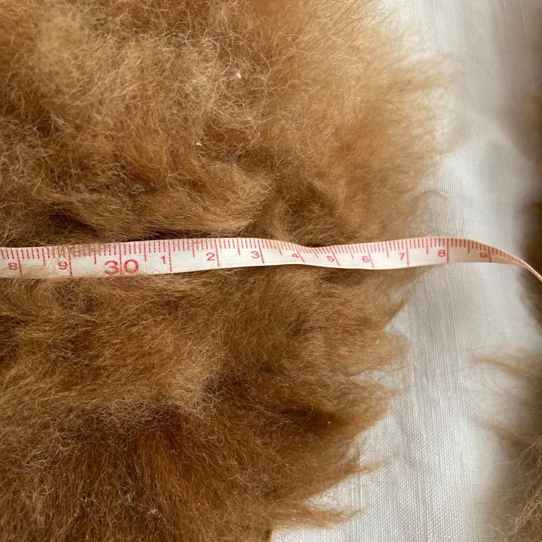 ぽん　アルパカ　ラグ マット