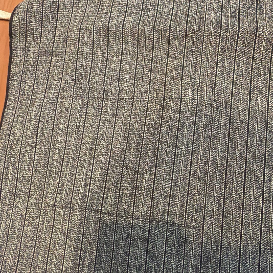 年代不明 デッドストック ブラックシャンブレーエプロン