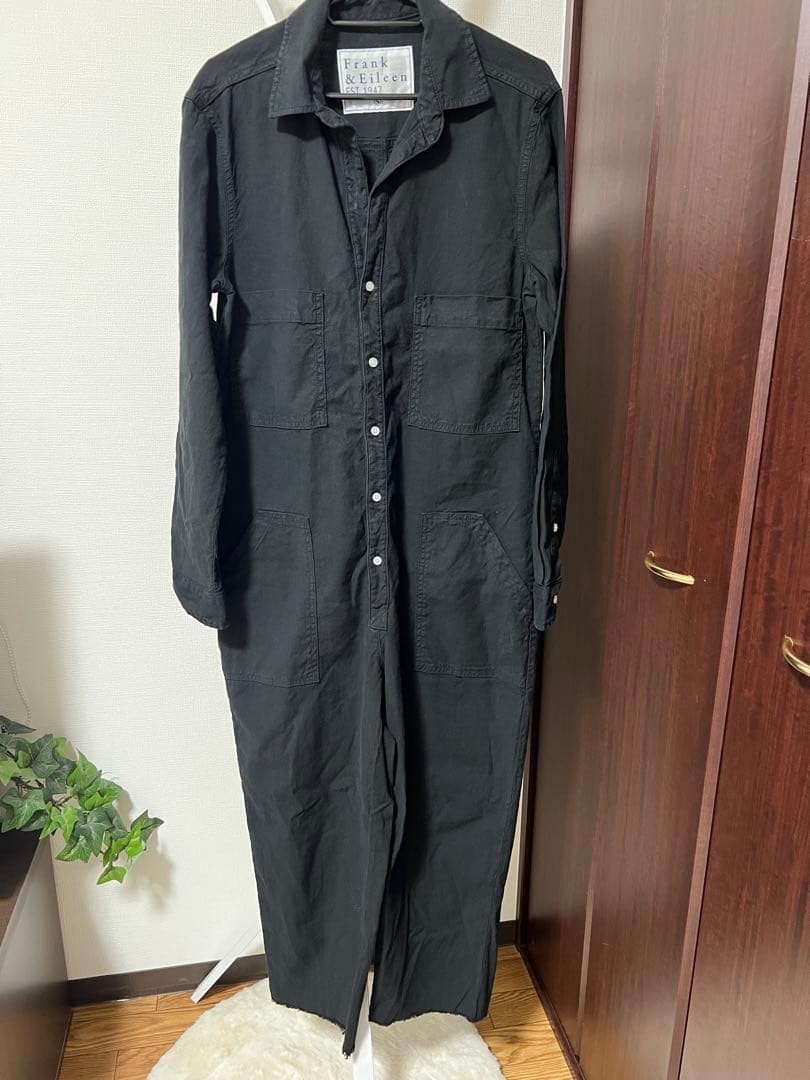 Frank & Eileen ブラックオールインワン