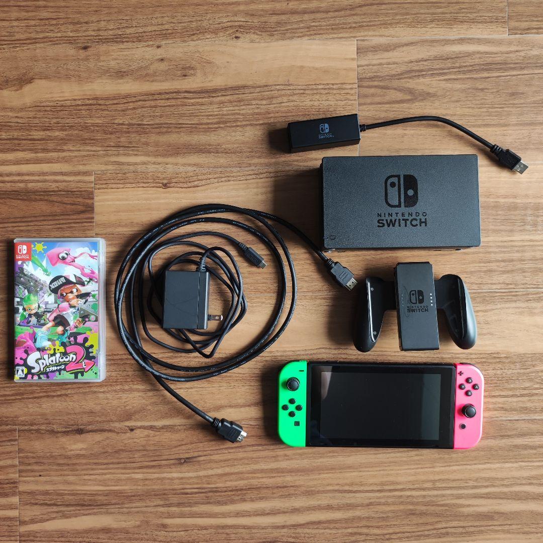 Nintendo Switch 本体 スプラトゥーン2セット　おまけ付き