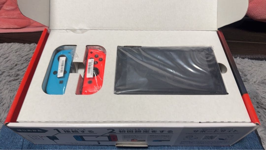 Nintendo Switch Joy-Conネオンブルー/ネオンレッド