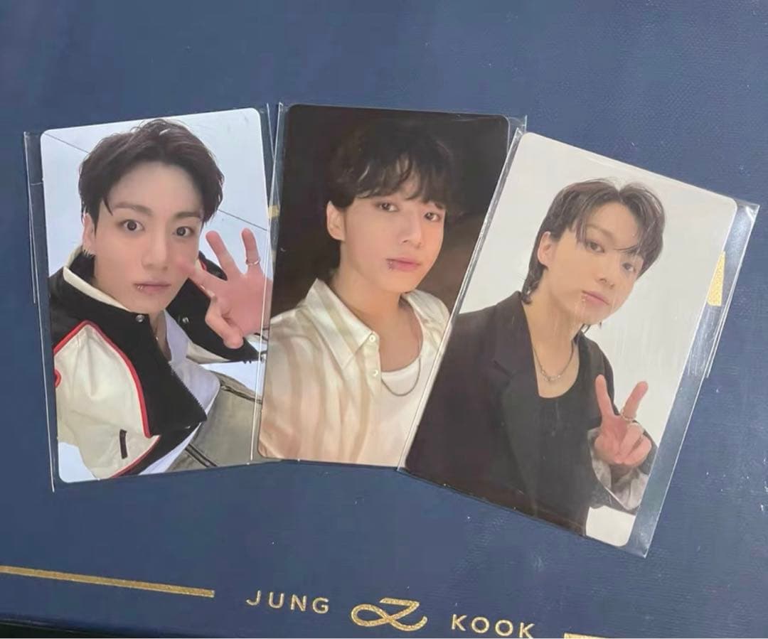 BTS ジョングク グク GOLDEN weverse ショーケース 3枚セット