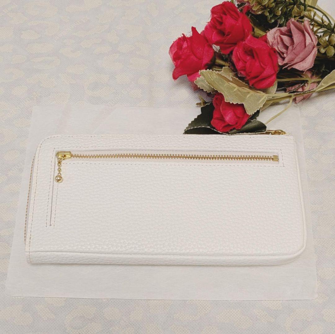 【新品】ADMJ　❤️牛革 カラーグラデーション Lジップウォレット❤️