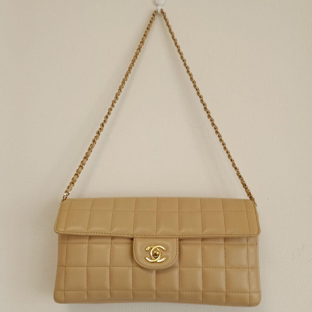 状態良いです CHANEL シャネル チョコバー チェーン ショルダーバッグ