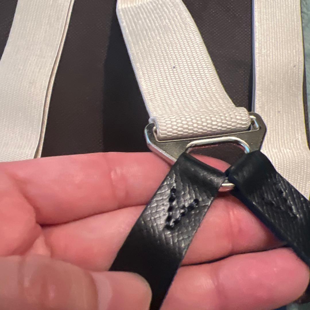 美品　LONESOME サスペンダー