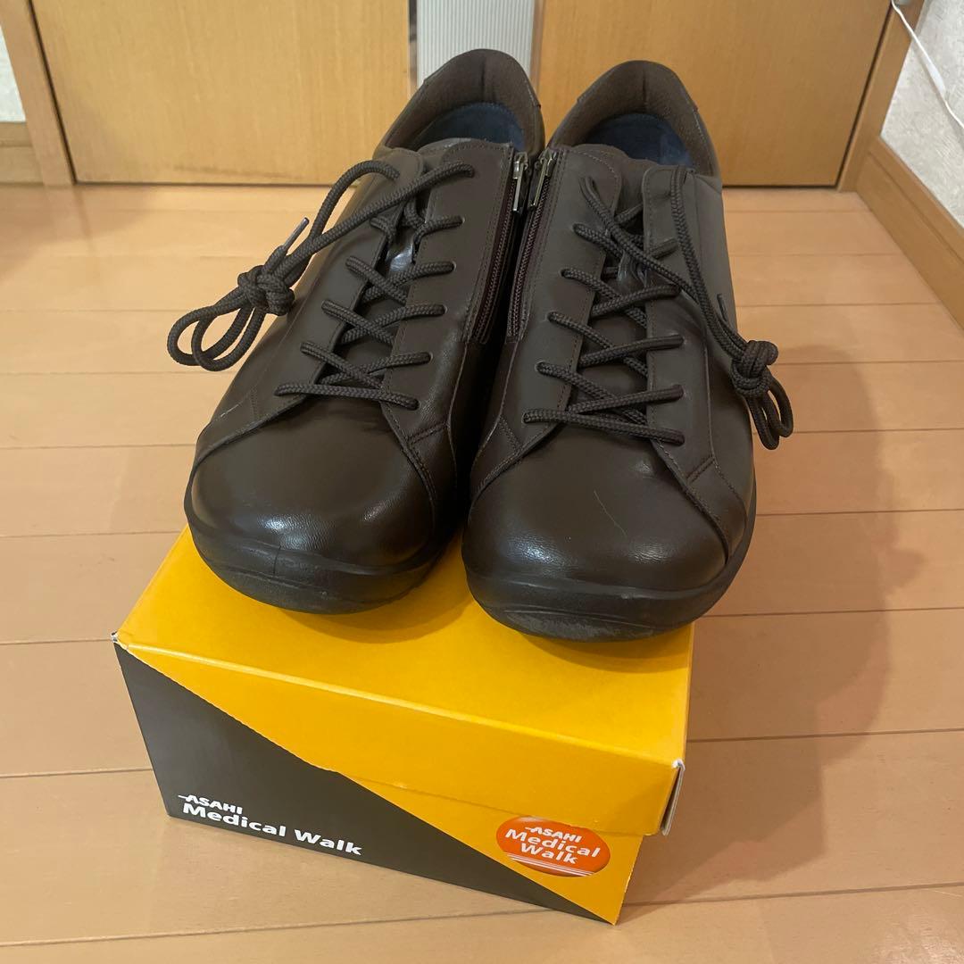 アサヒメディカルウォーク「紳士用」 WK MO28ダークブラウン　サイズ28cm