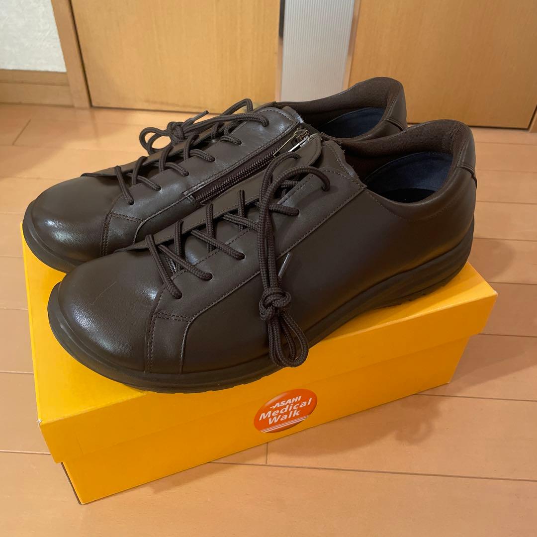 アサヒメディカルウォーク「紳士用」 WK MO28ダークブラウン　サイズ28cm