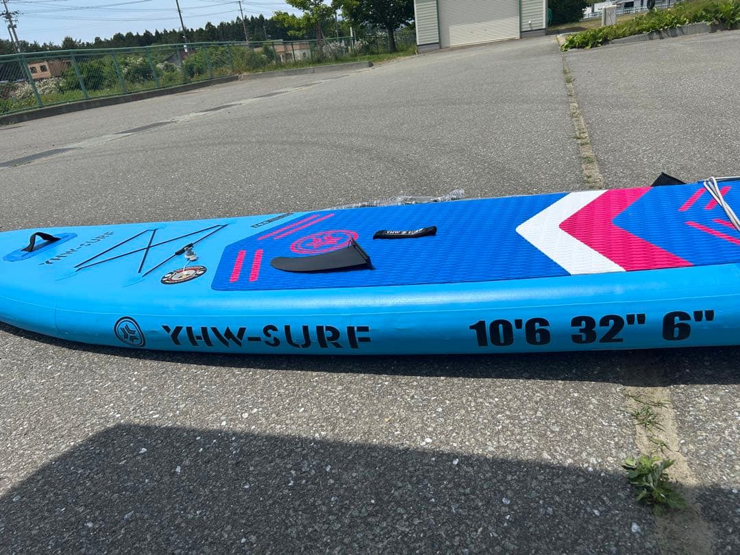 サップボード2回使用　パドルと空気ポンプ未使用