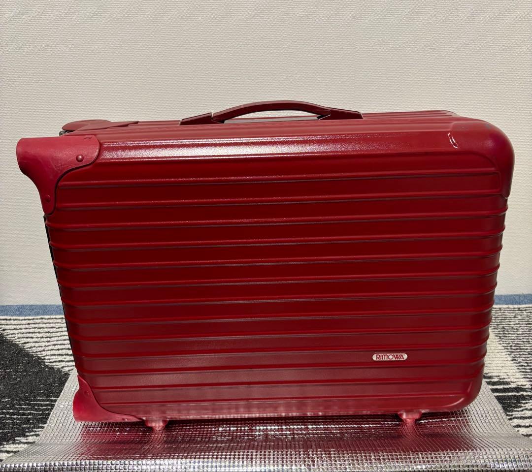【リモワ】サルサ キャリーケース スーツケース 機内持ち込み 赤 32L 35L