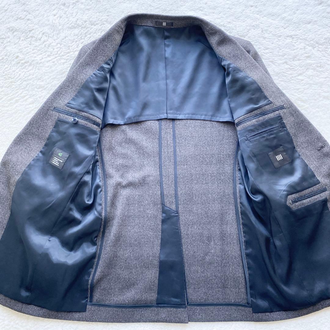 SUIT SELECT スーツセレクト スリーピース チェック Lサイズ Y6