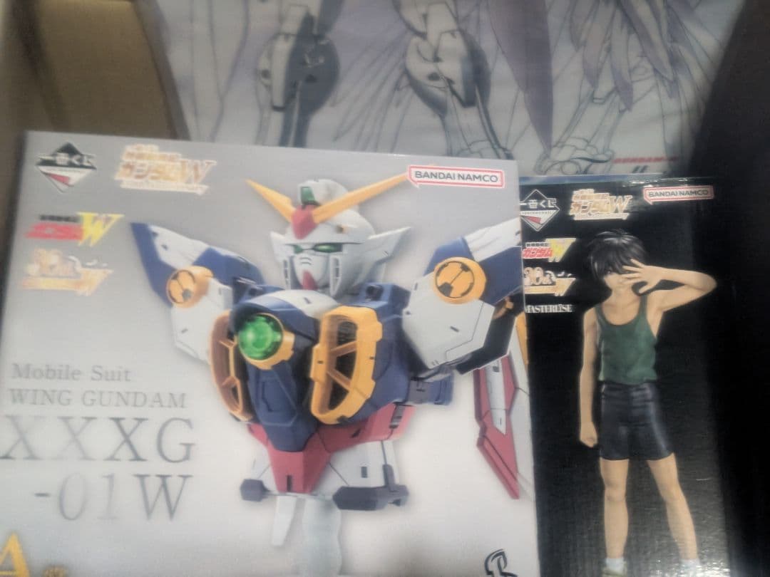 一番くじ 新機動戦記ガンダムW A賞　B賞　G賞