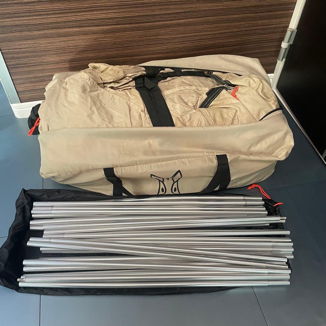 希少　DOD イレブンベース　大型スクリーンタープ　カンガルースタイル