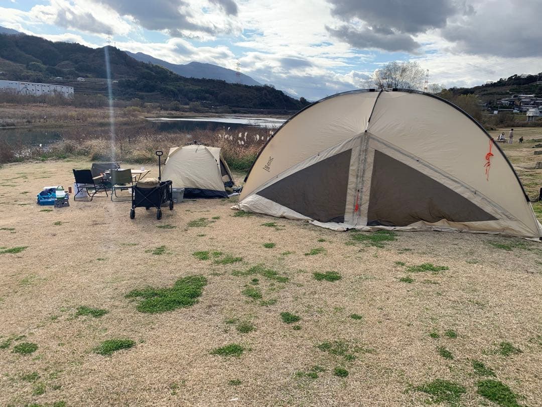 希少　DOD イレブンベース　大型スクリーンタープ　カンガルースタイル