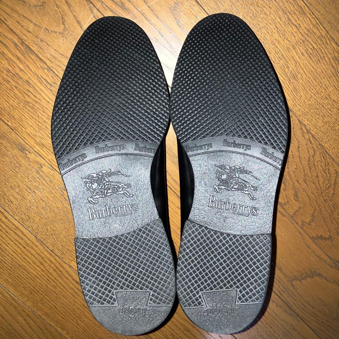 美品BURBERRY バーバリー 革靴 ドレスシューズ ノバチェック25㎝