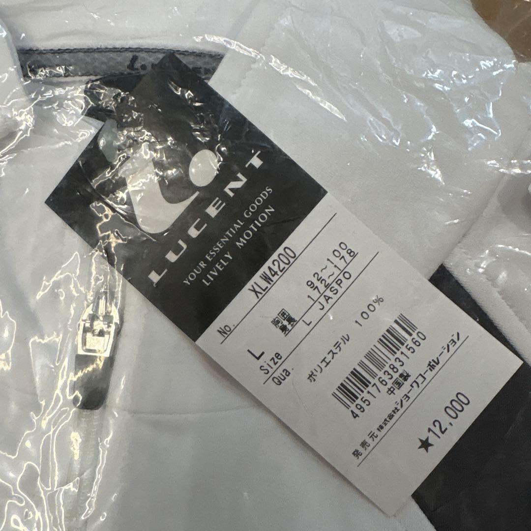 LUCENT XLW4200 ホワイトジャージ 上　L