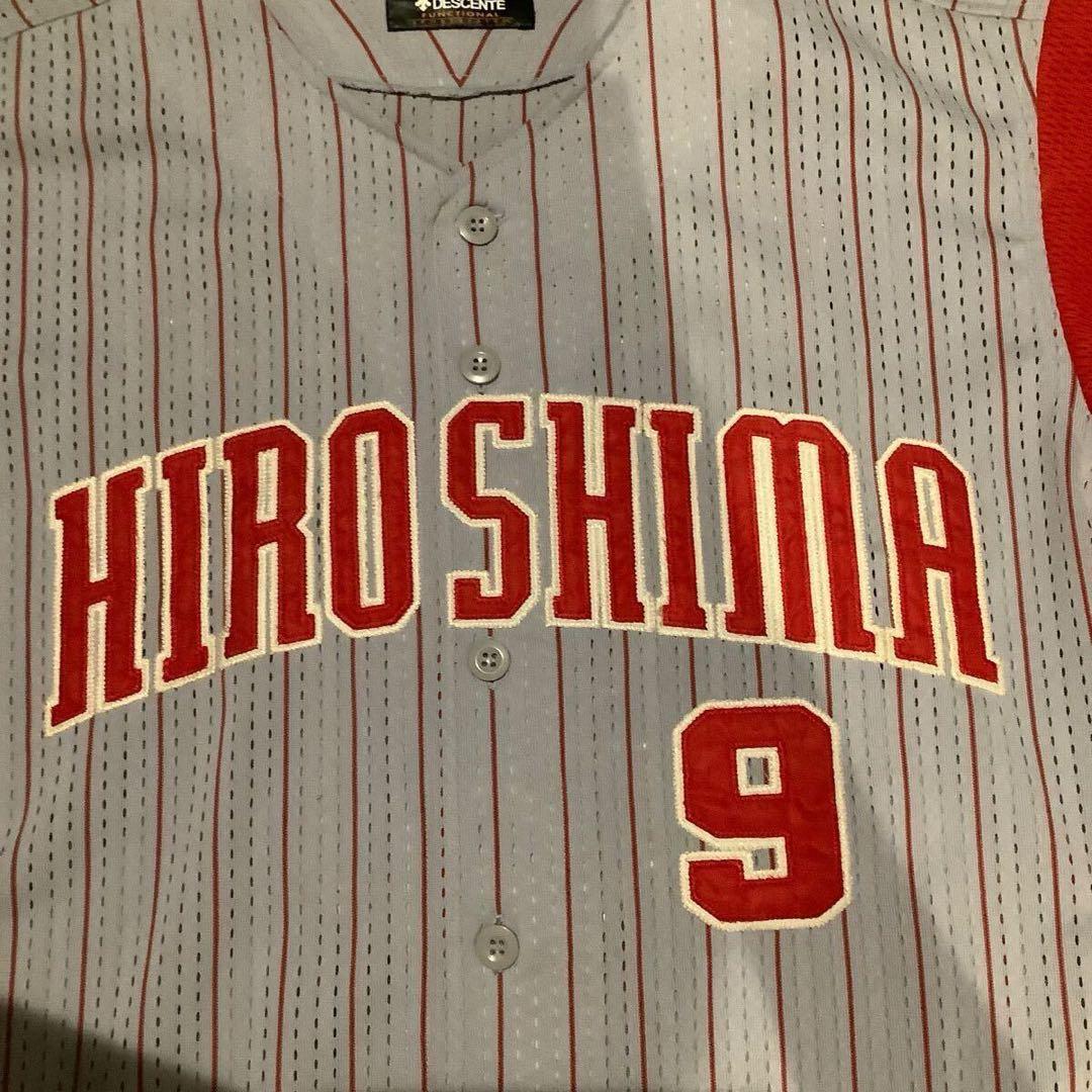広島東洋カープ　緒方孝市　ビジターユニフォーム　Lサイズ