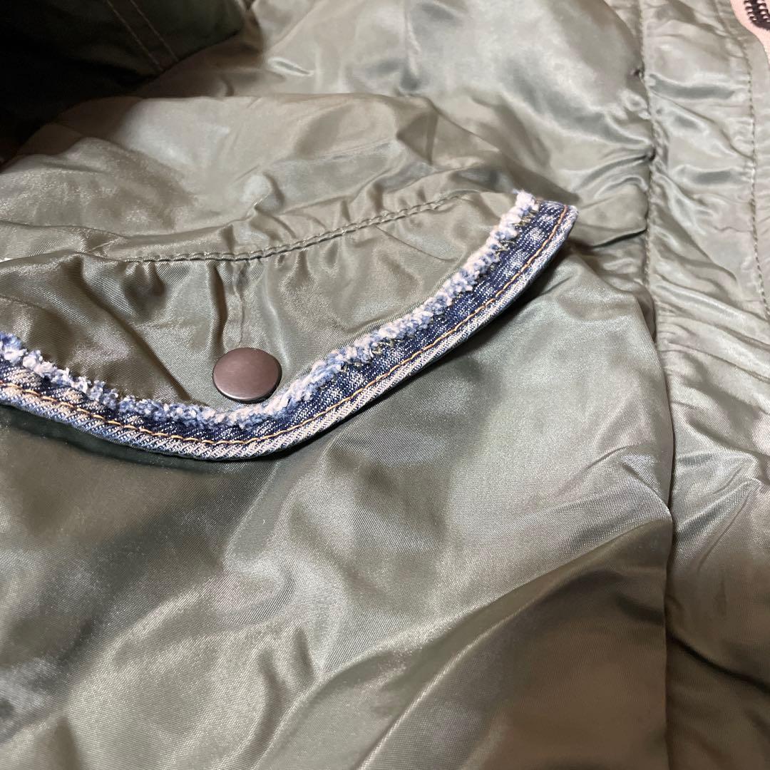 Y*Y様 美品☆AVIREX MA1　ミリタリージャケット/M/ナイロン　希少