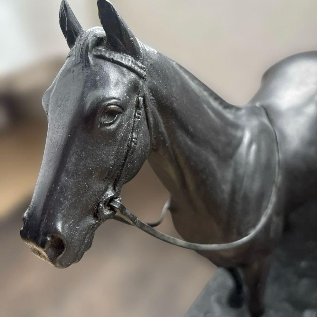 馬の置物　伊藤国男　美品　ブロンズ