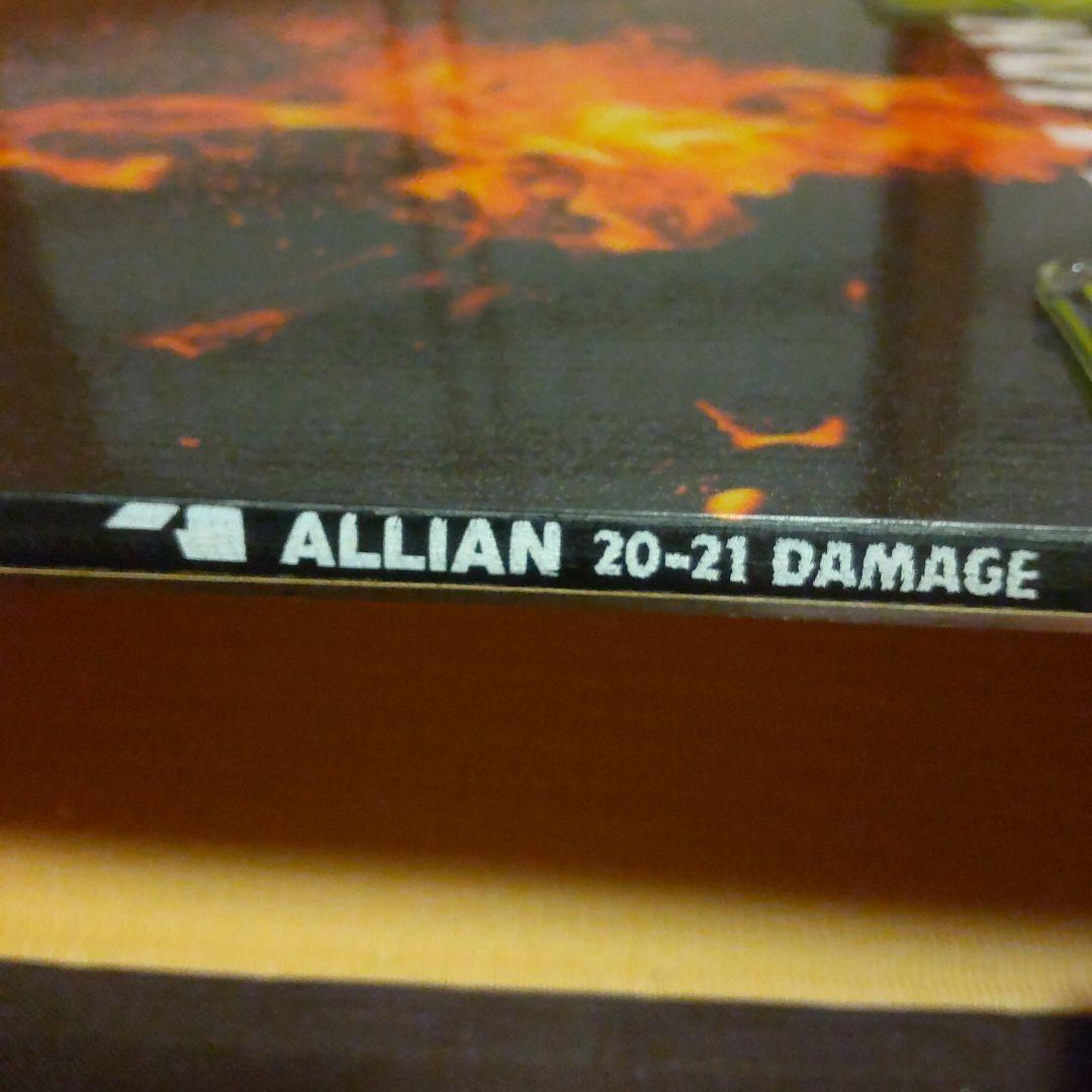 ALLIAN 　DAMAGE 150cm　デッキパッド付き　20-21　モデル