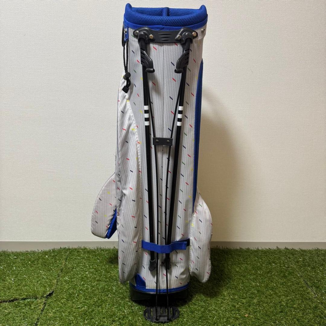 adidas アディダス スタンド式 キャディバッグ ゴルフバッグ 9型