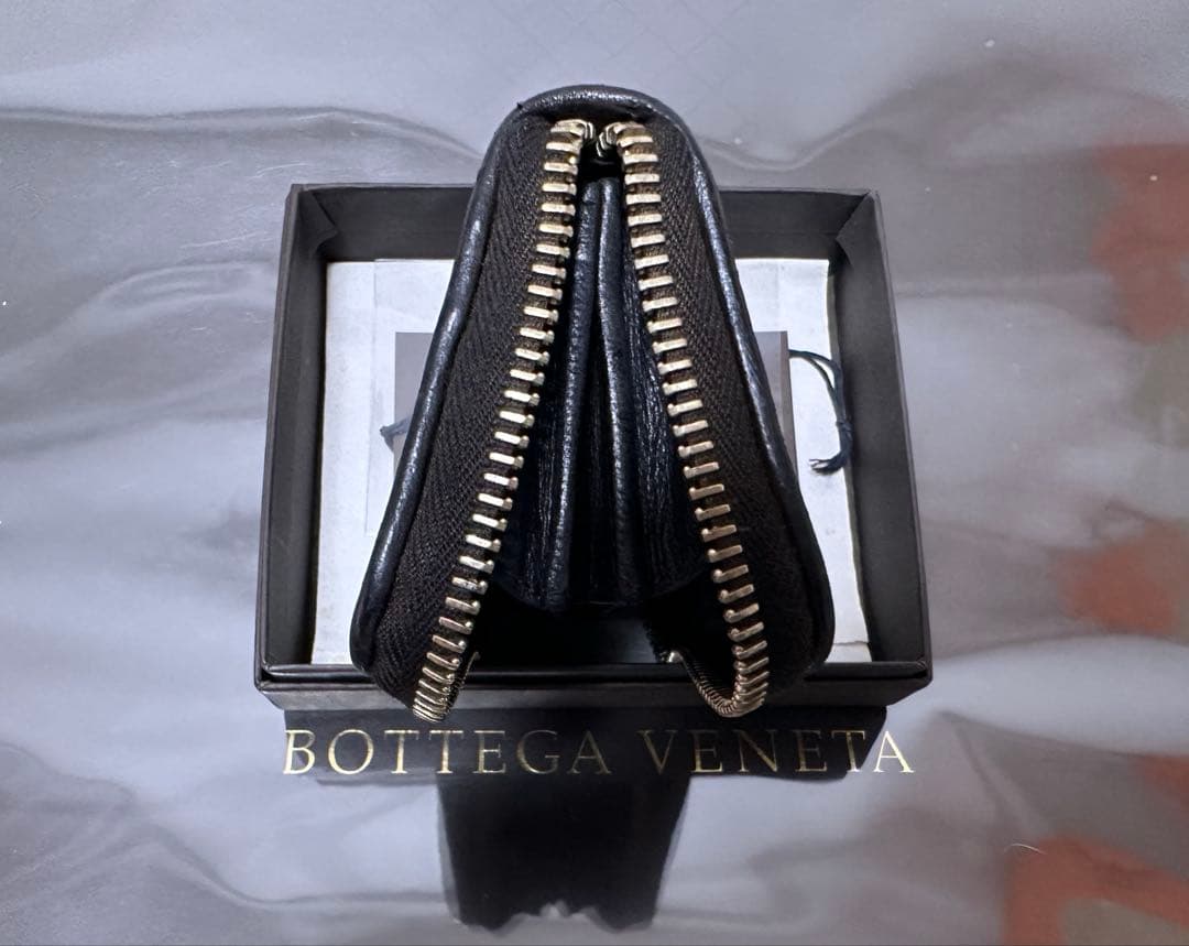 【付属品付】ボッテガヴェネタ ケース ラム／ネロブラック／ゴールド✨✨✨5️⃣