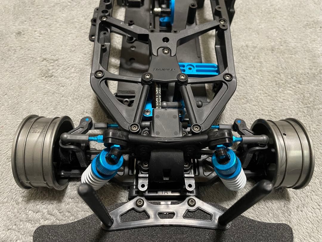 タミヤ TA07 PRO シャーシ　オプション多数　ボディ付　組立済　未走行