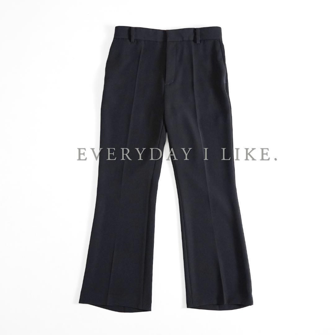 231y*美品 ドゥーズィエムクラス エブリデイアイライククロップドフレアパンツ