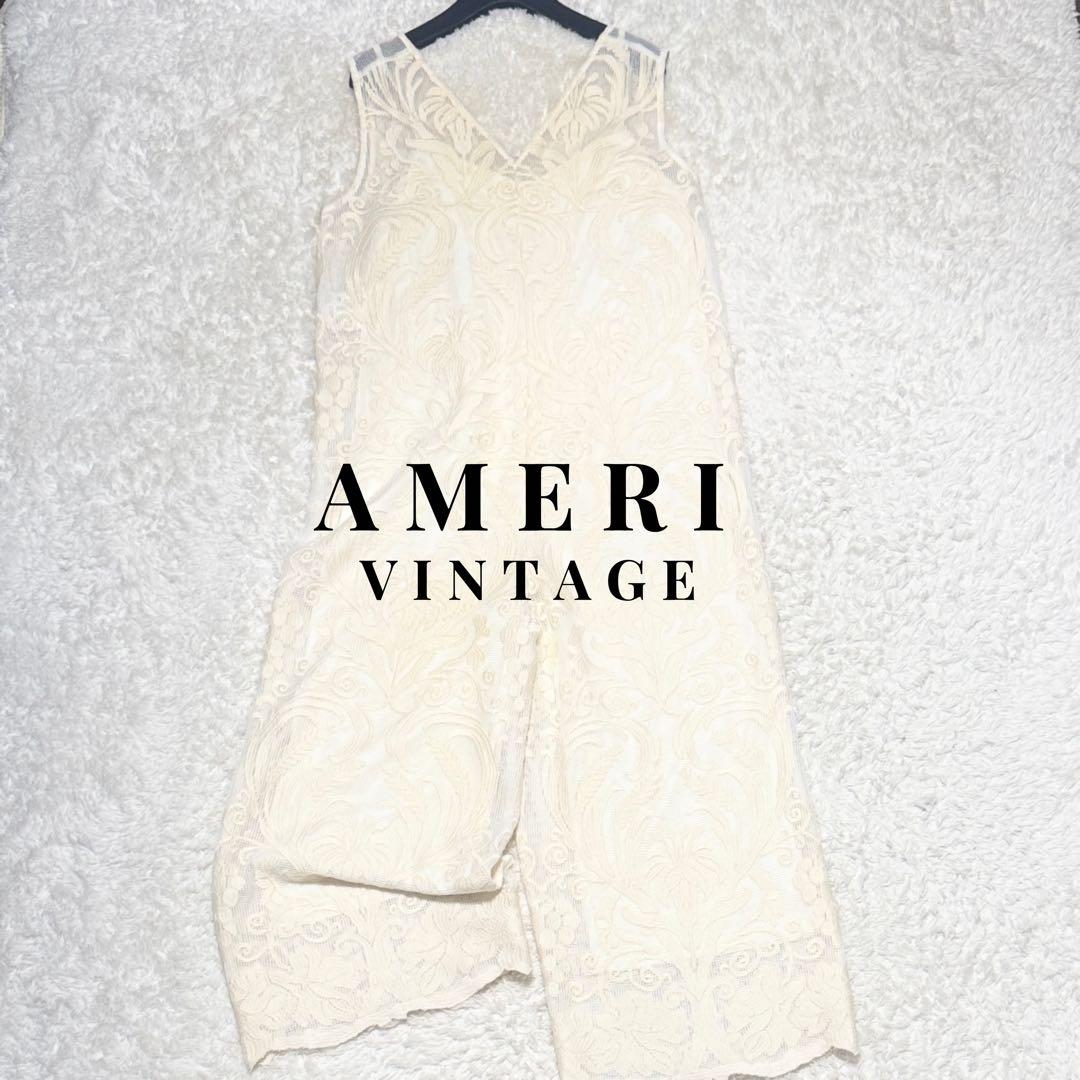 AMERI VINTAGE CHLOE V NECK ROMPERS 定価3.8