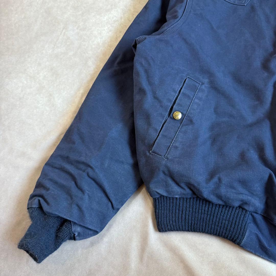 90s カーハート サンタフェジャケット USA製 ネイビー XL