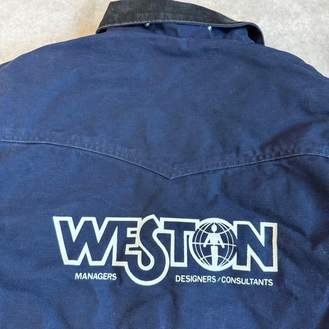 90s カーハート サンタフェジャケット USA製 ネイビー XL