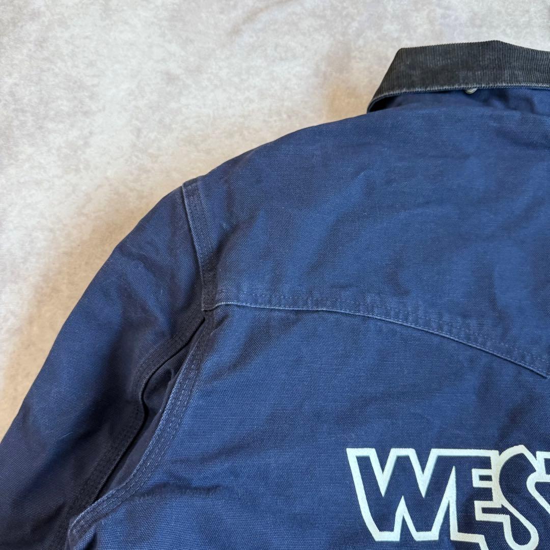 90s カーハート サンタフェジャケット USA製 ネイビー XL