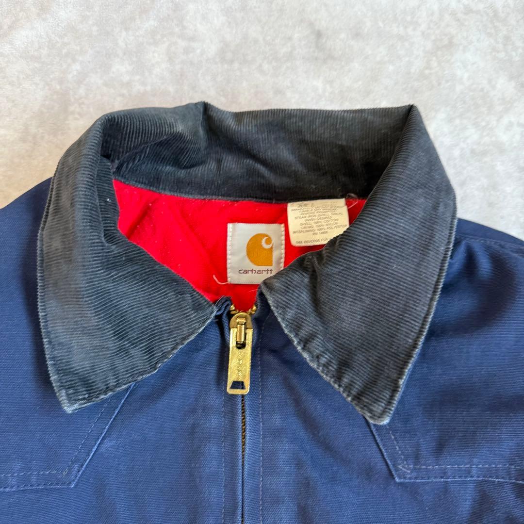 90s カーハート サンタフェジャケット USA製 ネイビー XL