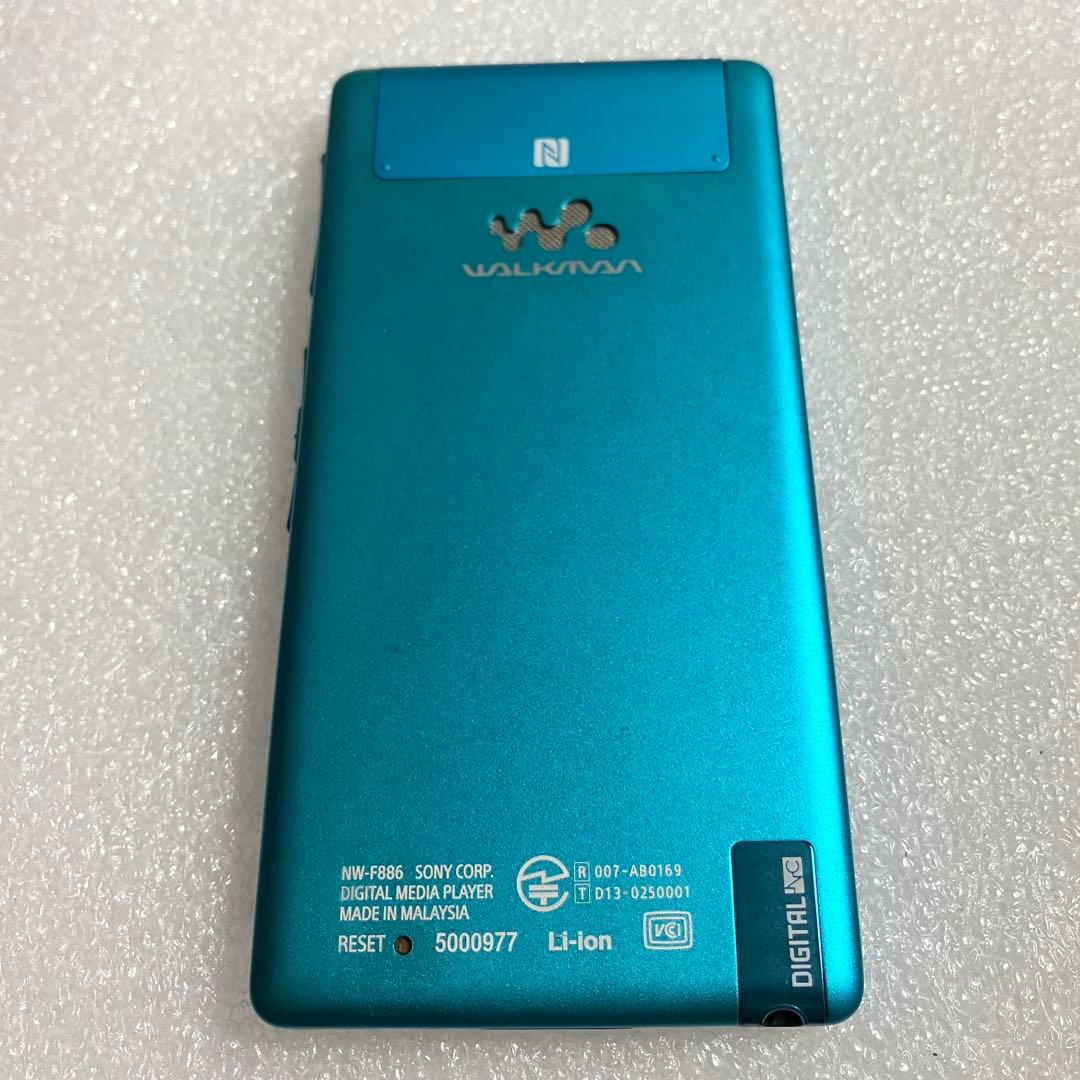 【美品　バッテリー良好】　ソニー ウォークマン　NW-F886 32GB あお