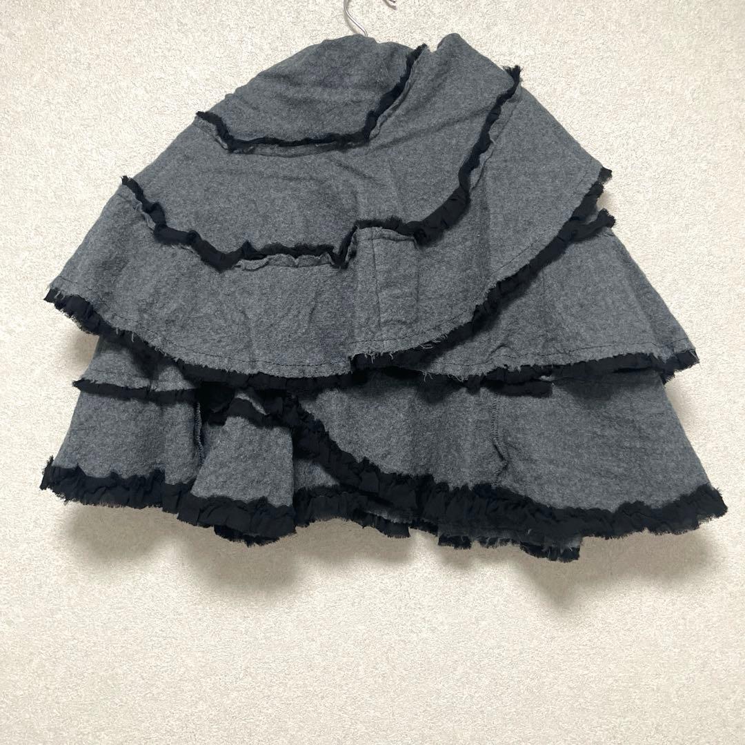 COMMEdesGARCONS フリルボレロショートケープ