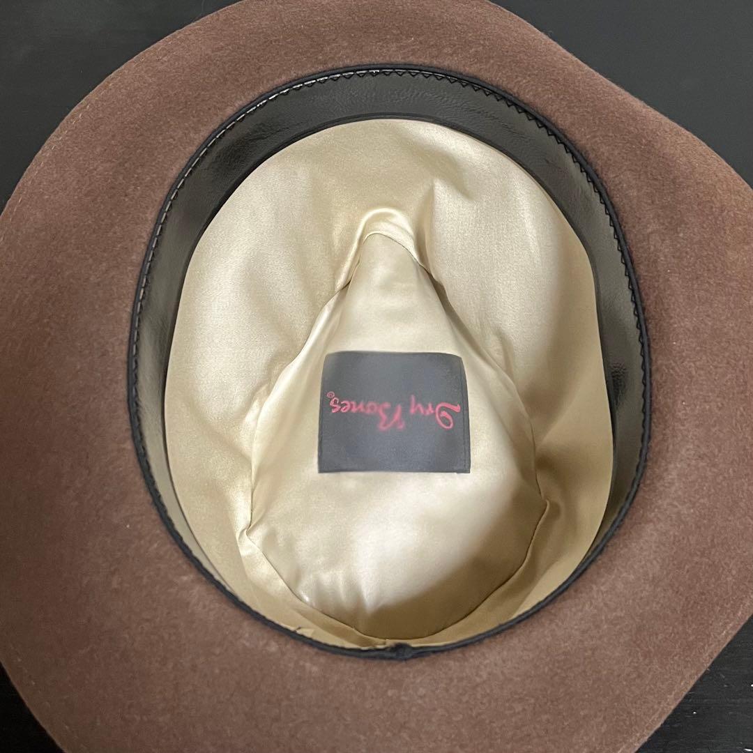 Dry Bones Wool Fedora Hat サイズ60 ドライボーンズ