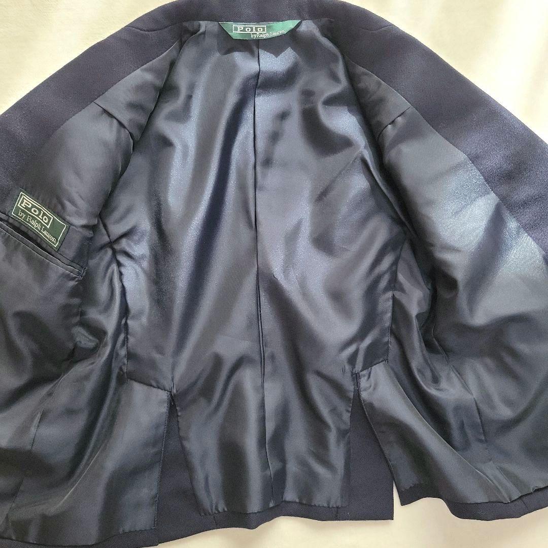 ポロバイラルフローレン 金ボタン フォーマルセットアップ ネイビー 110 美品