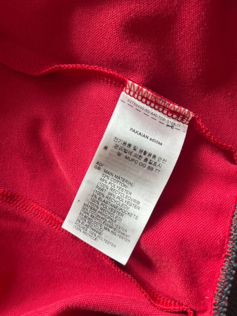 【adidas originals】マンチェスター・ユナイテッドトラックトップ