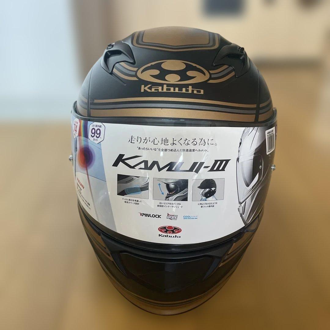 KAMUI-3 CLASSIC ブラックゴールドカブトL（ほぼ新品に近い）