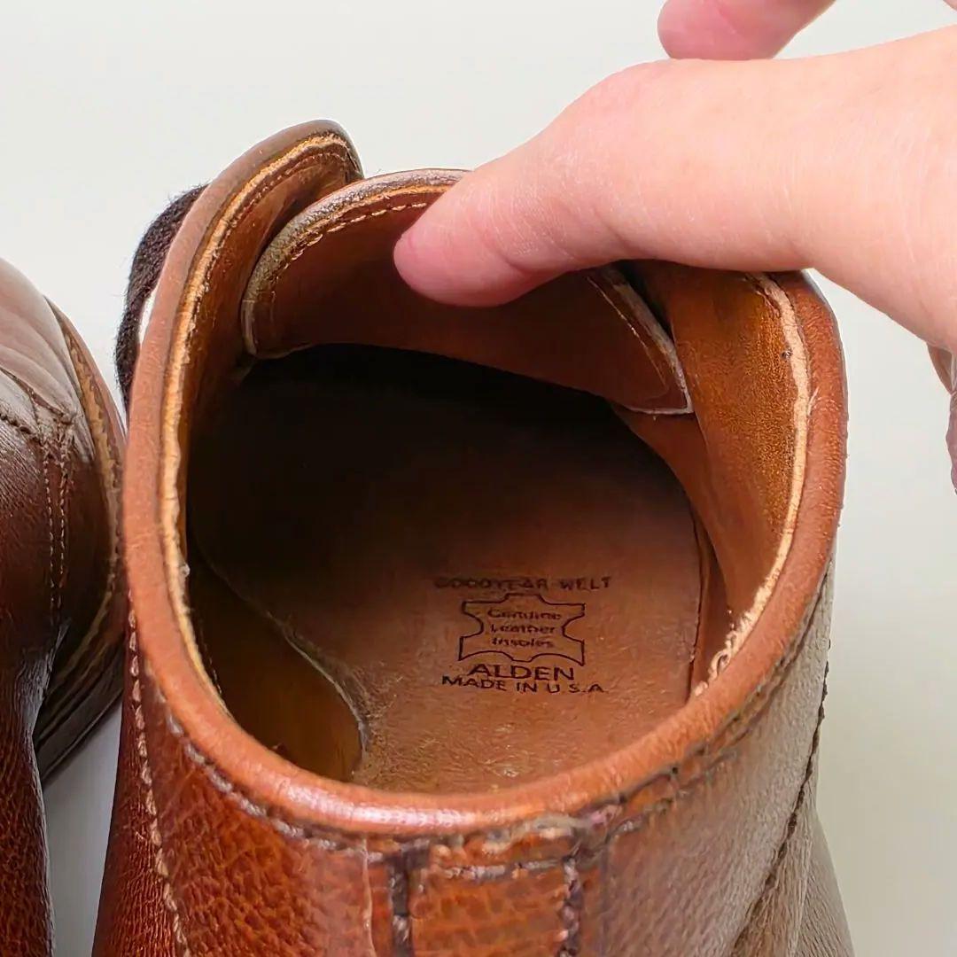オールデンALDEN チャッカブーツ アルパインカーフ