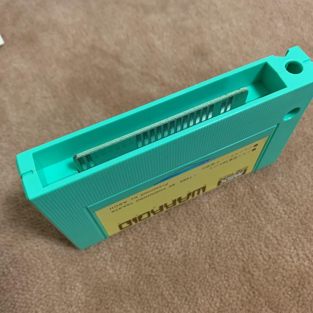【美品】【箱なし】ウォーロイド　MSX ROM