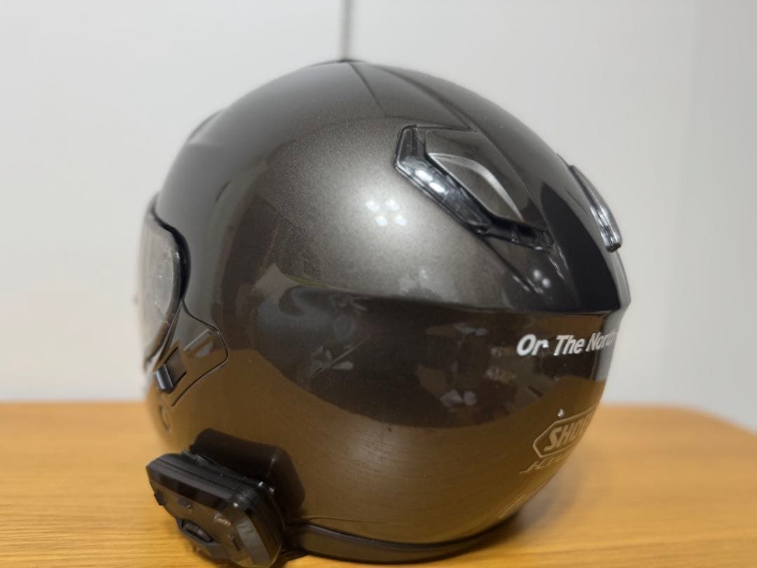 SHOEI J-Cruise ジェットヘルメット　cardo4+(難あり)取付