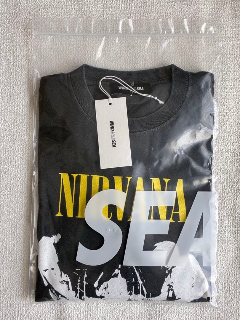 WIND AND SEA ニルヴァーナ ライブ L/S TEE