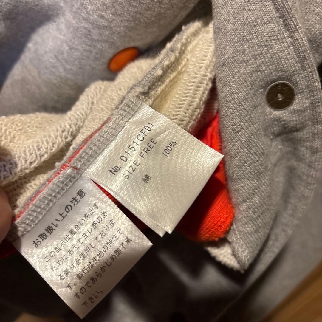 新品未使用 ヒステリックグラマー　フード付きパーカー スタジャン