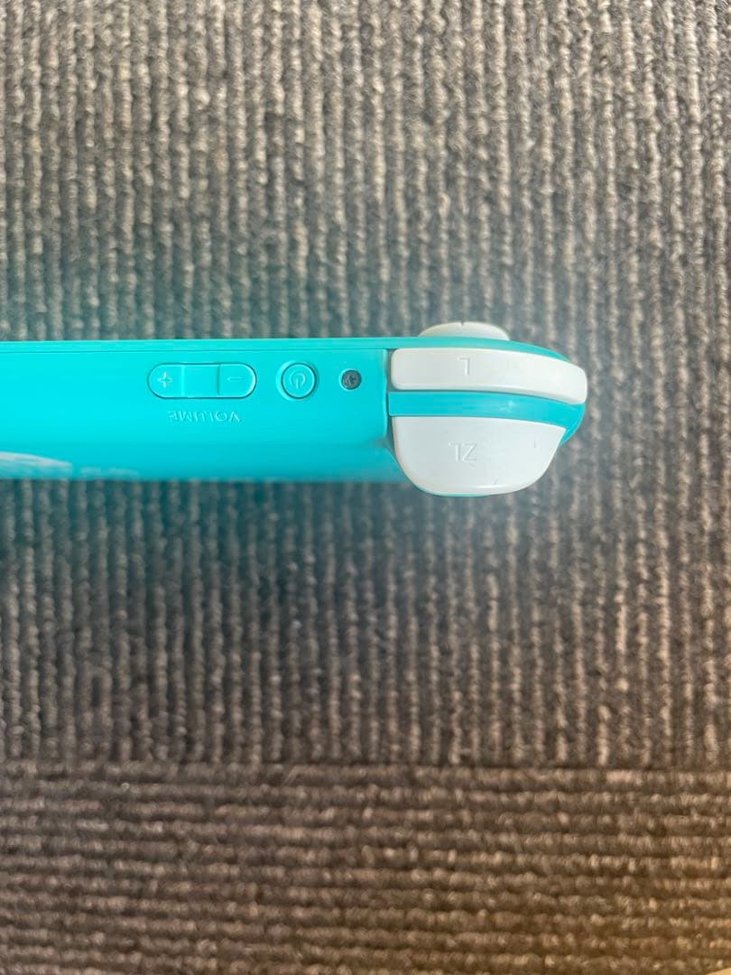 Switch ライト　 ターコイズ 本体 充電器付き　ジャンク品