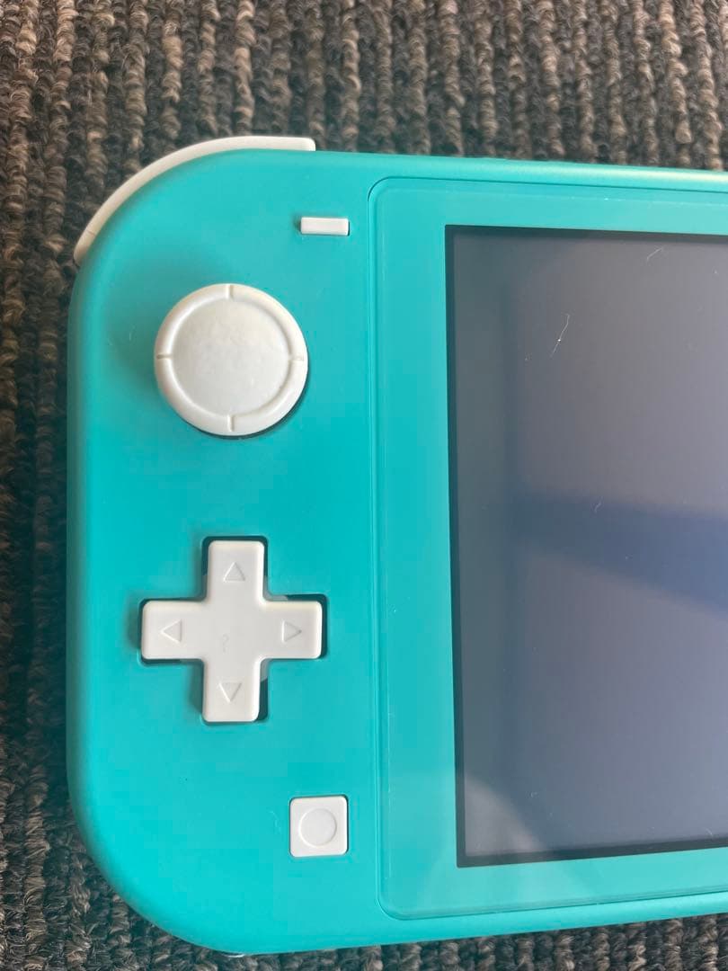 Switch ライト　 ターコイズ 本体 充電器付き　ジャンク品