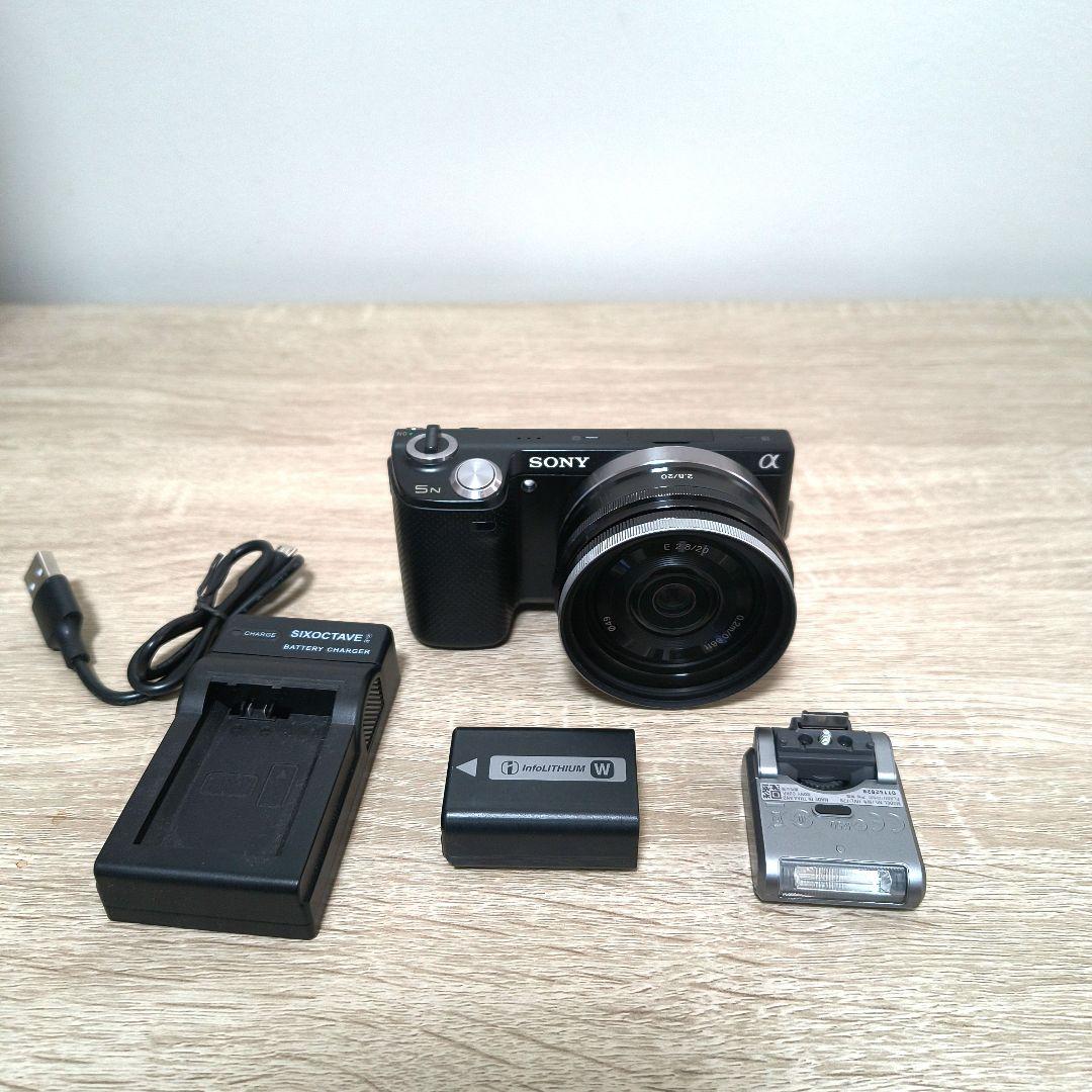 SONY E 2.8/20 単焦点レンズ カメラボディはオマケでお付けします