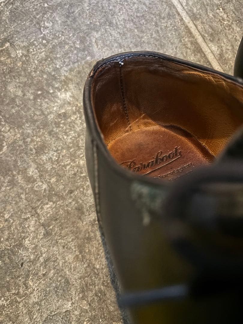 パラブーツ　ミカエル　黒　PARABOOT MICHAEL 40.5